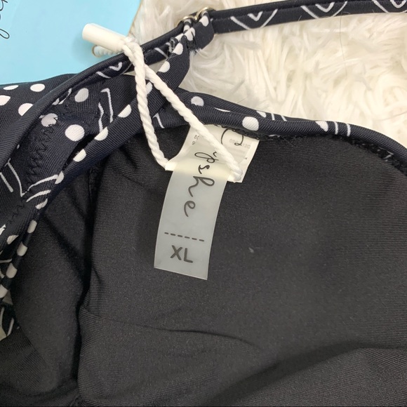 Cupshe black and white one piece swimsuit XL - Picture 8 of 8